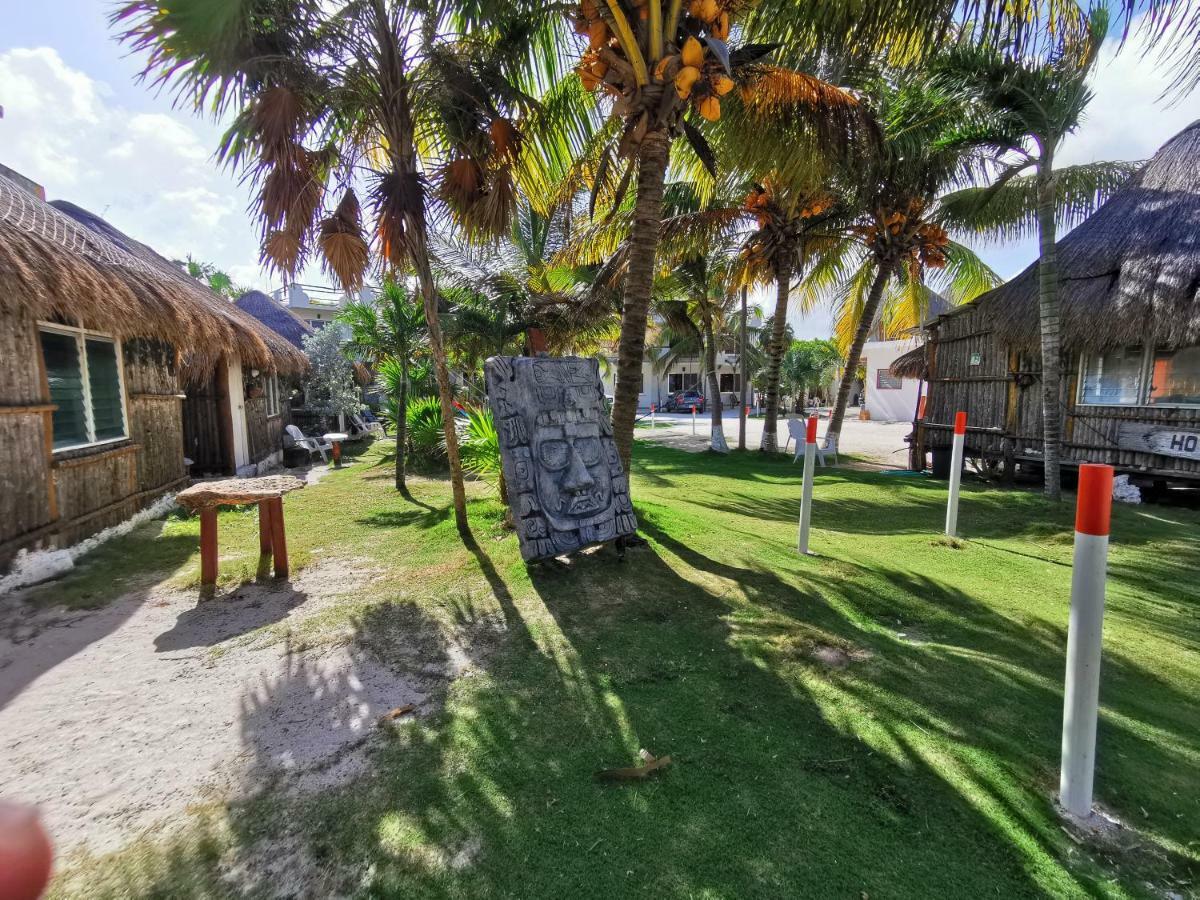 Las Cabanas Del Doctor Mahahual Exterior foto
