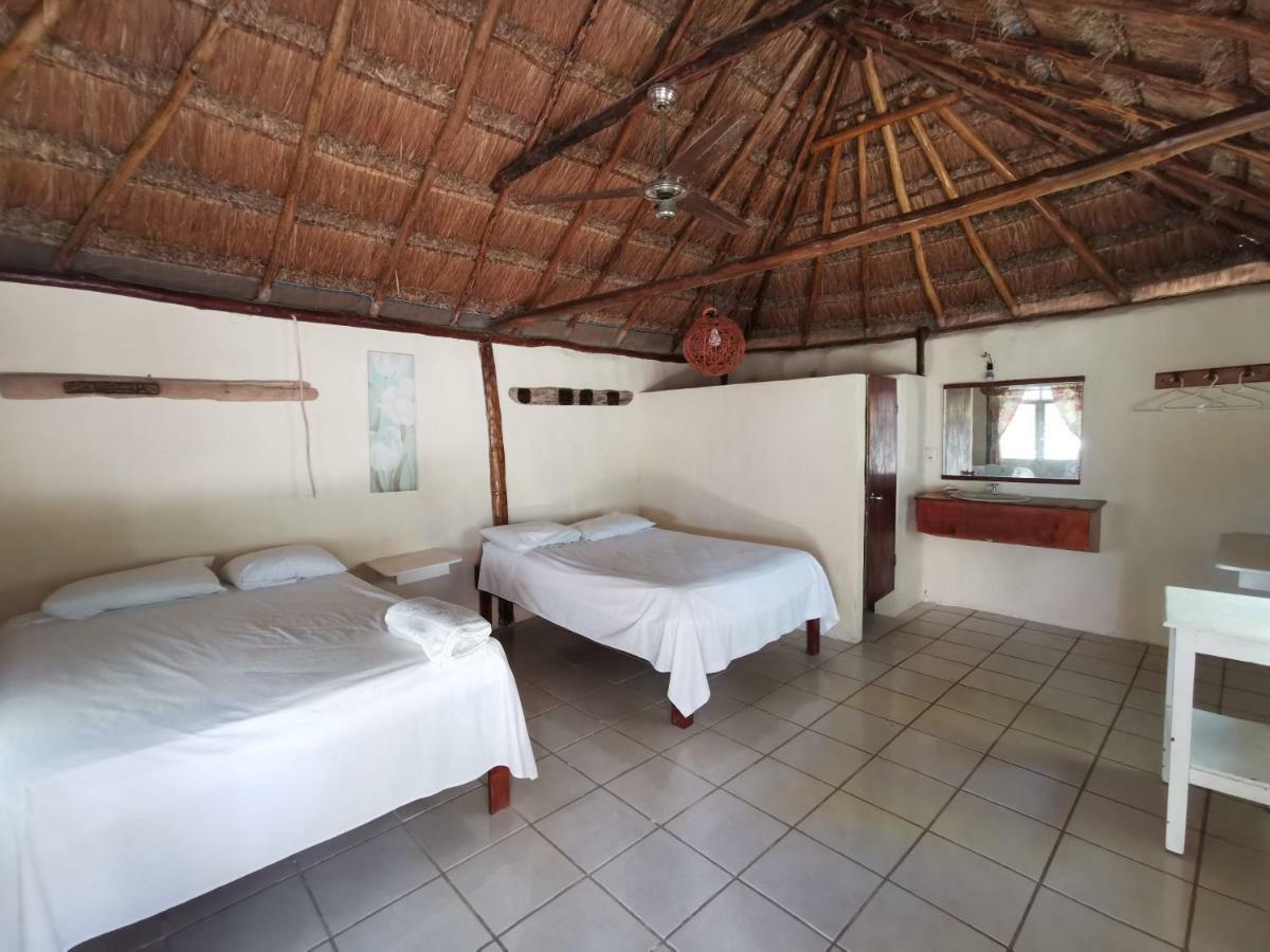 Las Cabanas Del Doctor Mahahual Exterior foto