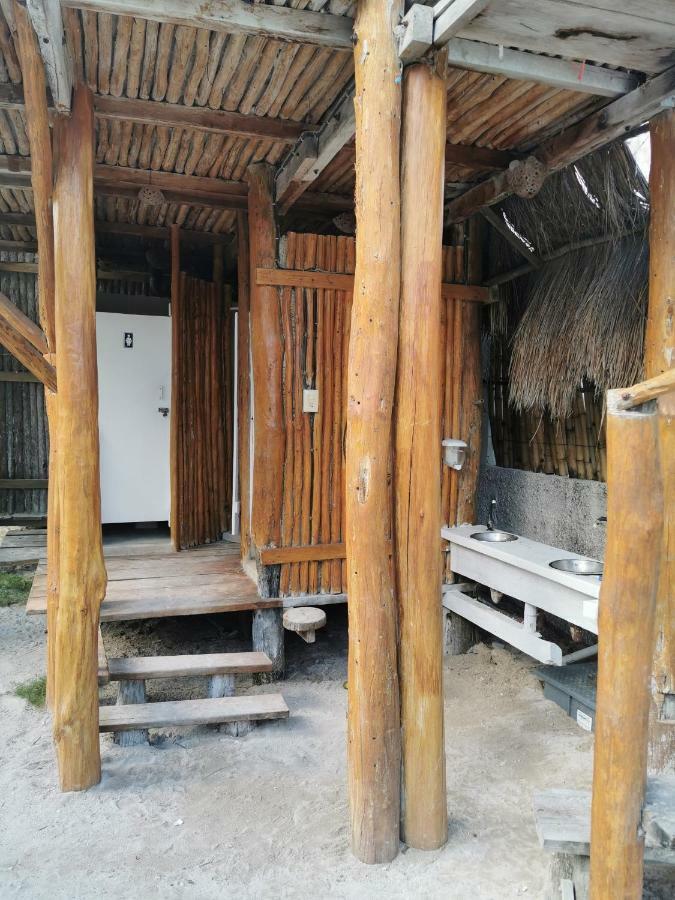 Las Cabanas Del Doctor Mahahual Exterior foto