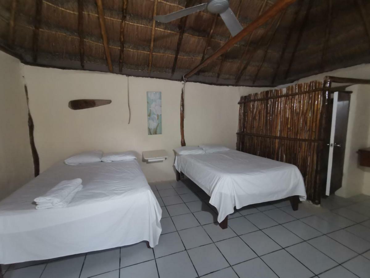 Las Cabanas Del Doctor Mahahual Exterior foto