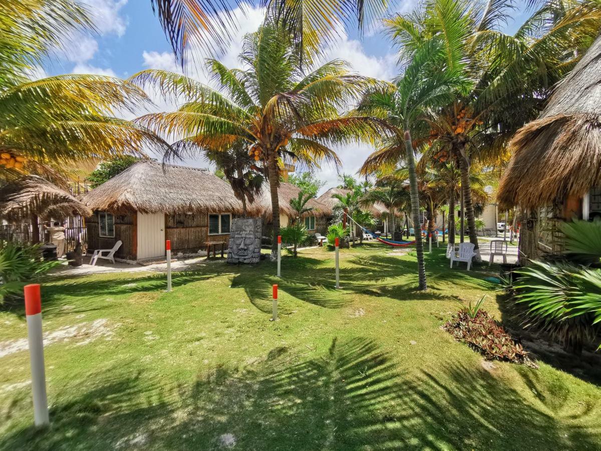Las Cabanas Del Doctor Mahahual Exterior foto